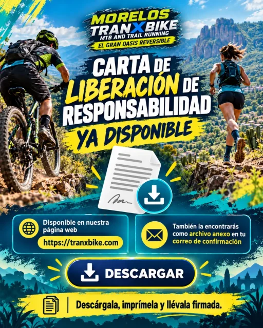 Cartel Deportivo Morelos Tranxbike